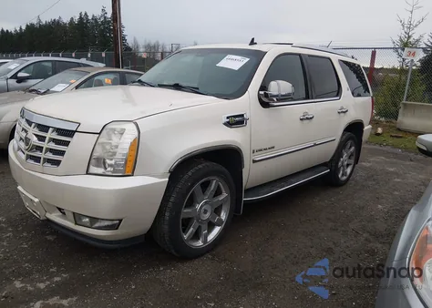2009 Cadillac Escalade Hybrid Standard z USA, uszkodzony, nr VIN 1GYFK43519R189358